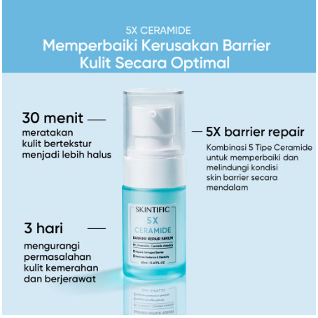 SKINTIFIC 5X Ceramide Skin Barrier Repair Serum 20ml