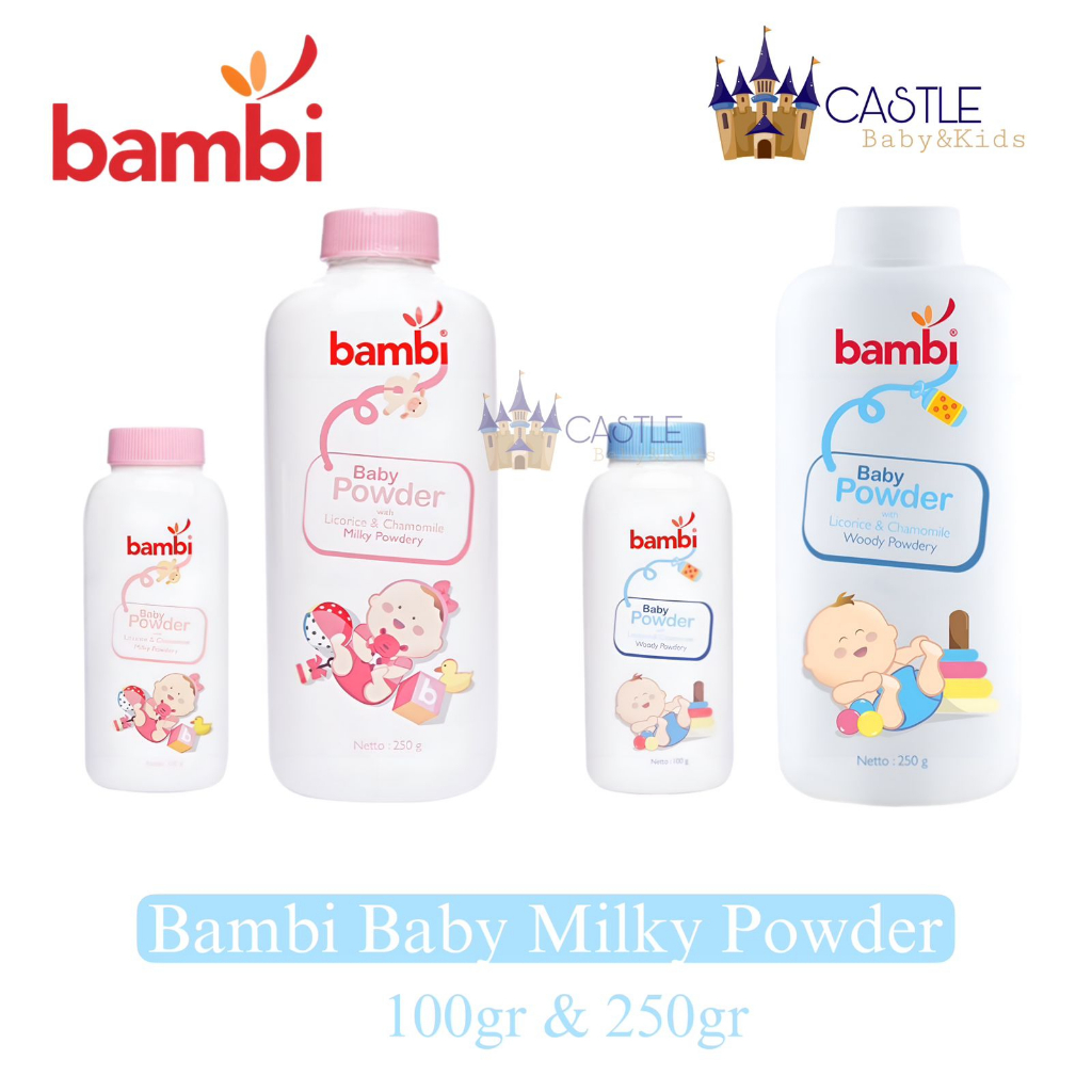 Bambi - Baby Milky Powder - Bedak Bayi