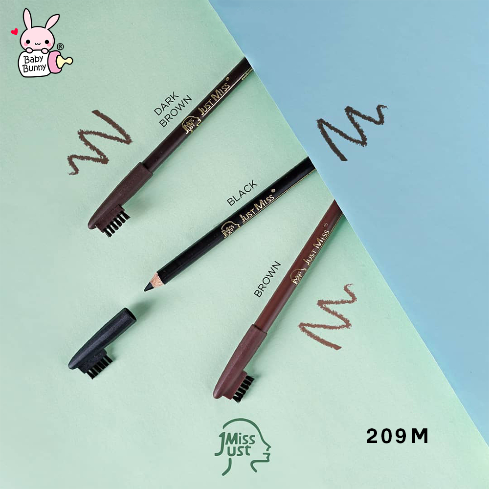 ❤ BELIA ❤ JUST MISS Eyebrow Pencil All Series | Justmiss Pensil Alis 708C | 311 | 209M | 801 | 708A | Pigmented | Long Lasting