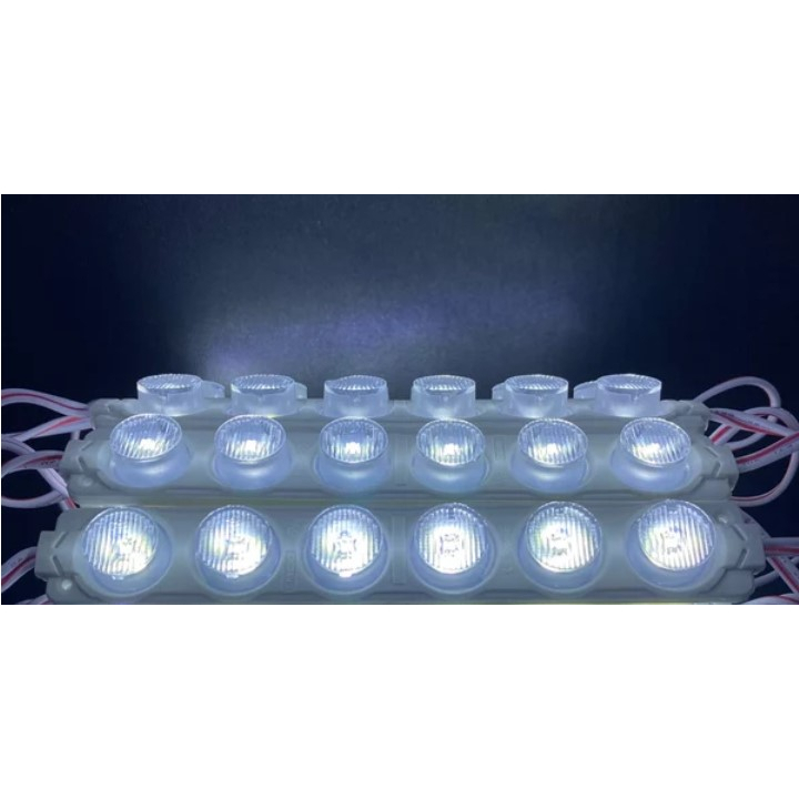 Lampu LED Modul Module 6 Watt 12 Volt LED 6 Mata Besar Panjang Long Waterproof 6W 12V Banyak Warna