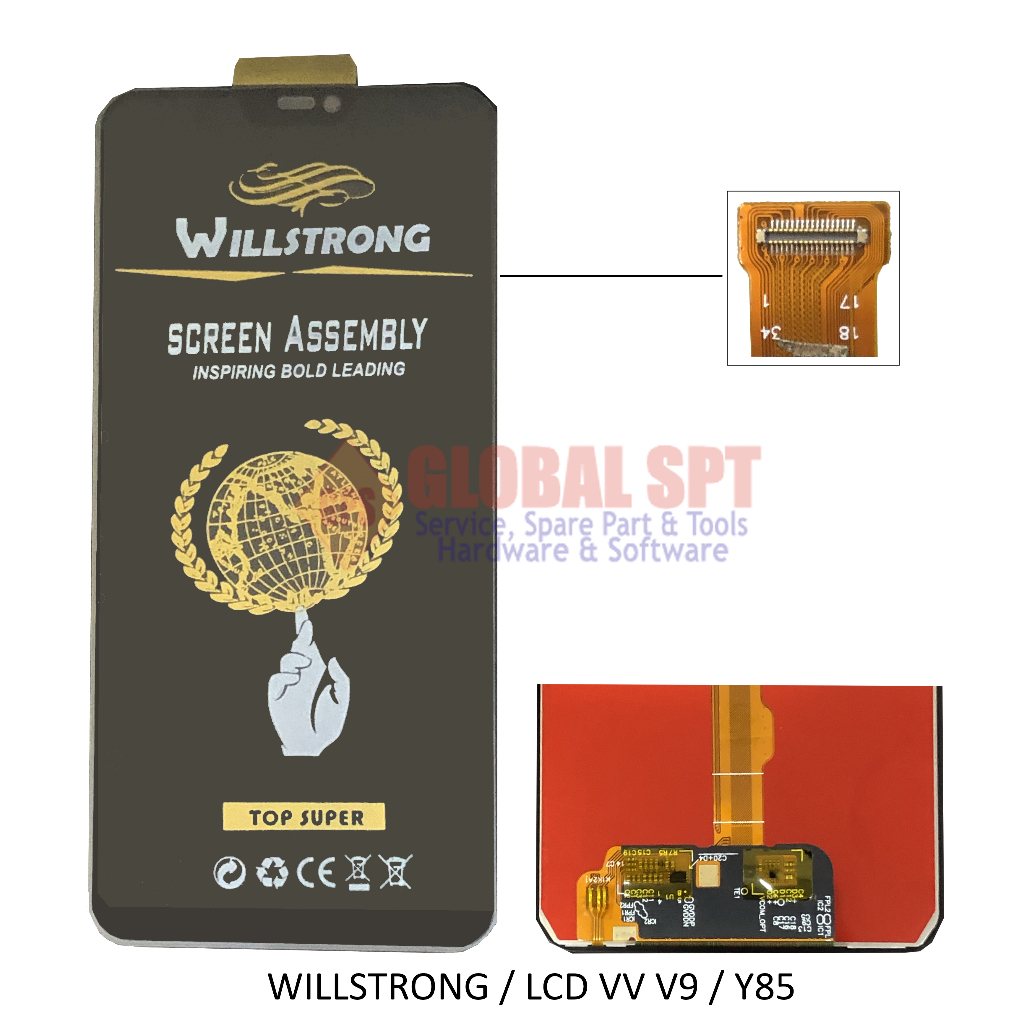 WILLSTRONG / LCD TOUCHSCREEN VIVO V9 / Y85