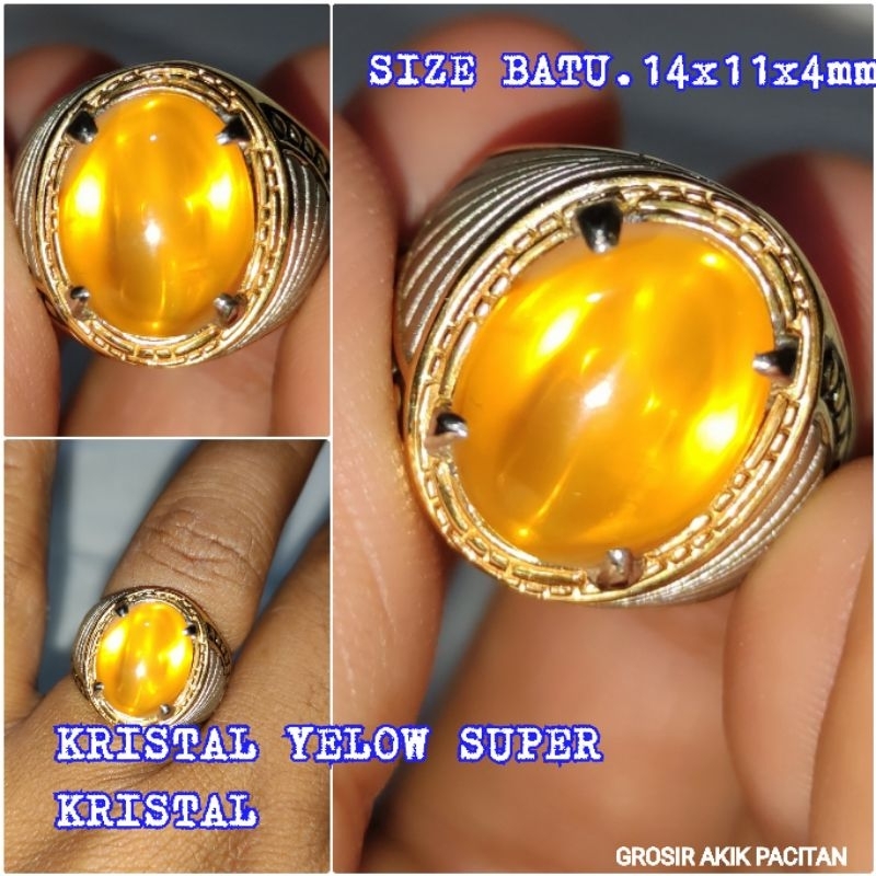 YELOW GOLKAR KRISTAL NATURAL PACITAN