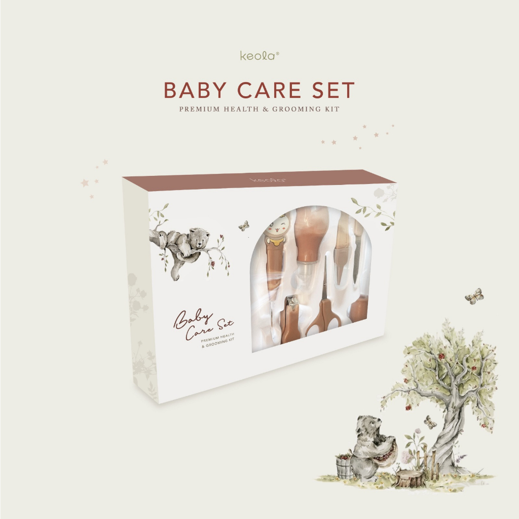 T24 - Keola Baby Care Set 10in1 / Hampers Bayi / Kado / Perfect Gift Baby New Born Care