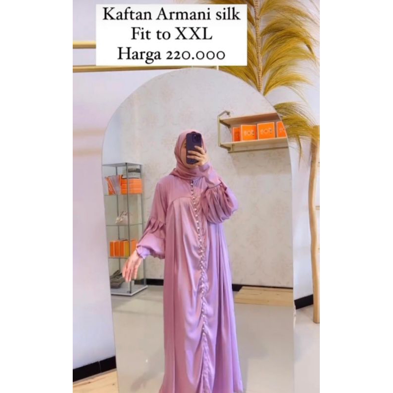 kaftan armani silk
