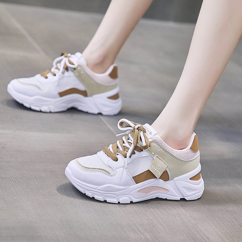 DENDEN Sepatu Wanita Sneaker Putih Import Olahraga