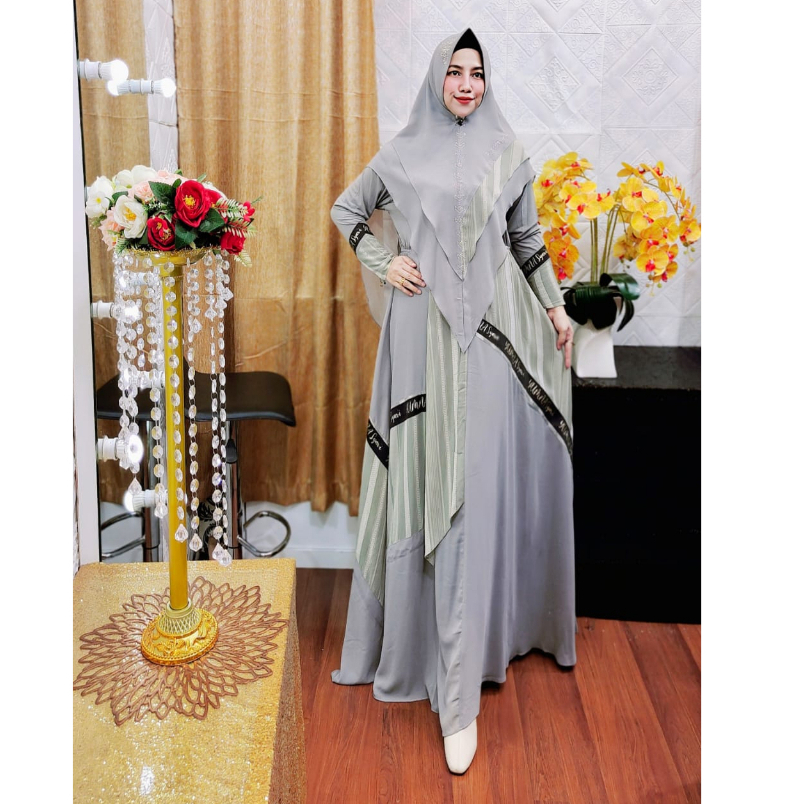 Aura series gamis syari ori by Yumna