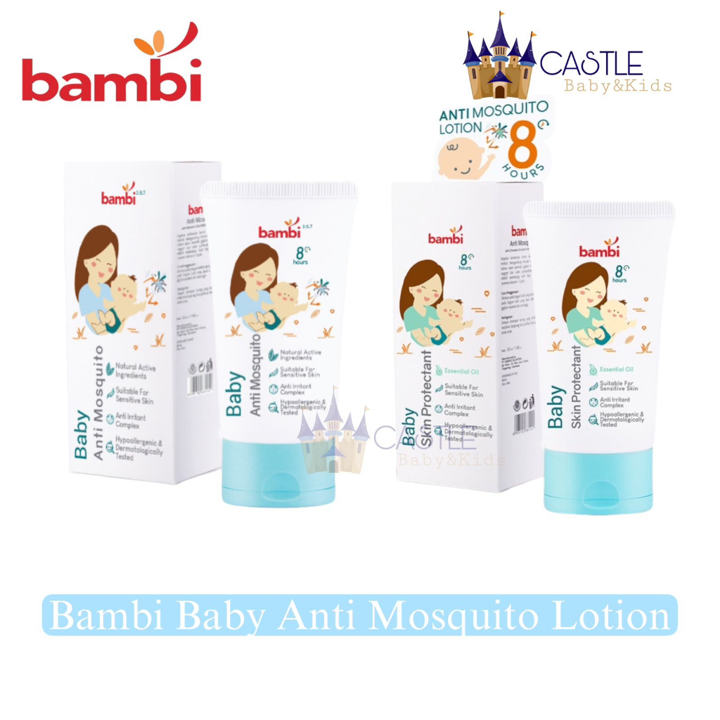 Bambi - Baby Skin Protectant - Baby Anti Mosquito - Lotion Bayi Anti Nyamuk - Byebye Bug Lotion