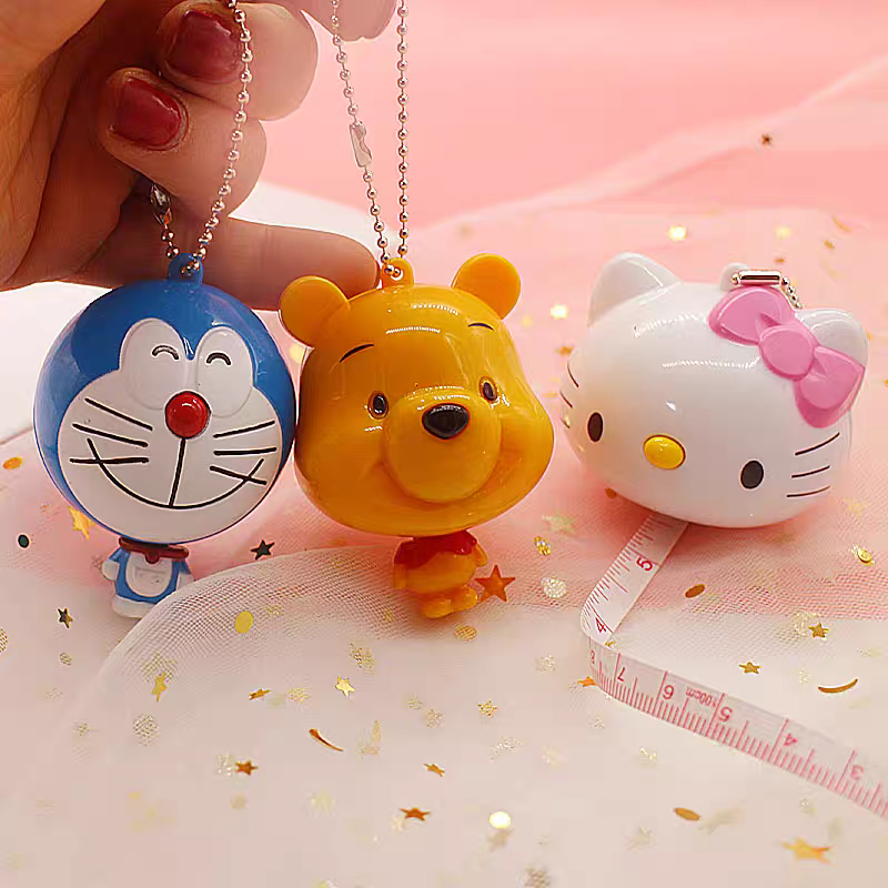 

Gulungan Meteran Sanrio/ Pengukur Baju Lucu/ Cute Measuring Tape (Hello Kitty, Pooh, Doraemon)