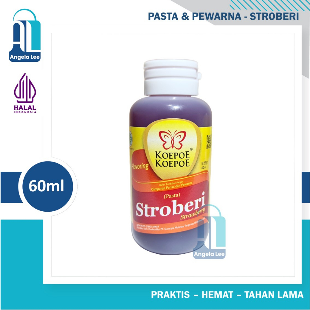 Koepoe Koepoe Perisa Pewarna Makanan Pasta Cokelat Coklat Stroberi Koepoe 60ml