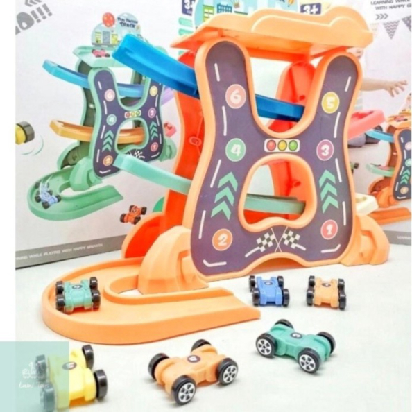 

Dijual Mainan Anak Edukasi Fun racing Track ZigZag Mobil Mobilan 589-46 Diskon
