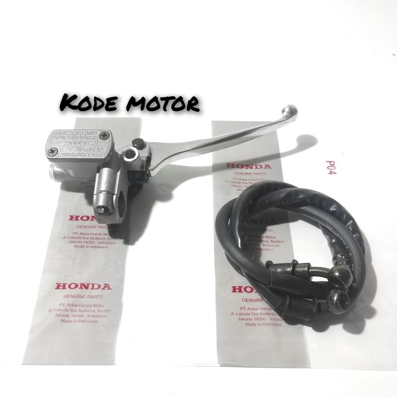 Master Rem Set Depan + Selang Rem Depan Blade, Revo Absolute, Beat Fi