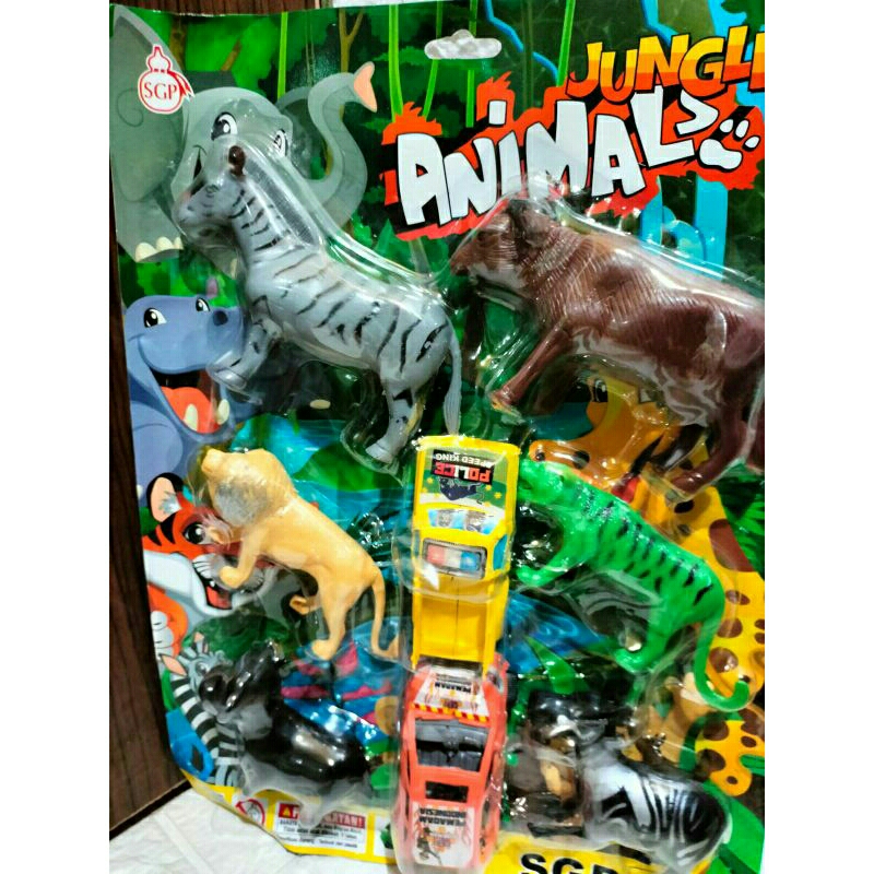 Mainan Kebun Binatang Set