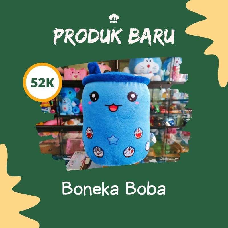 Boneka Boba Motif Doraemon