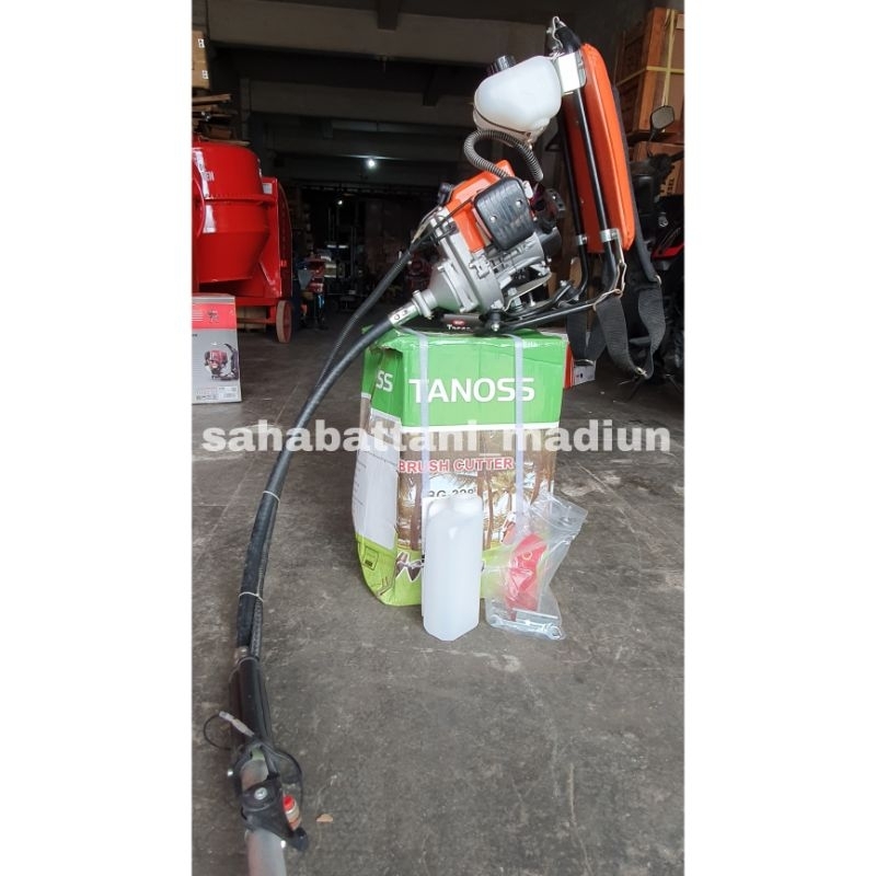Mesin Pemotong Rumput Gendong TANOSS BG 328 2 Tak / Potong Rumput Gendong TANOSS