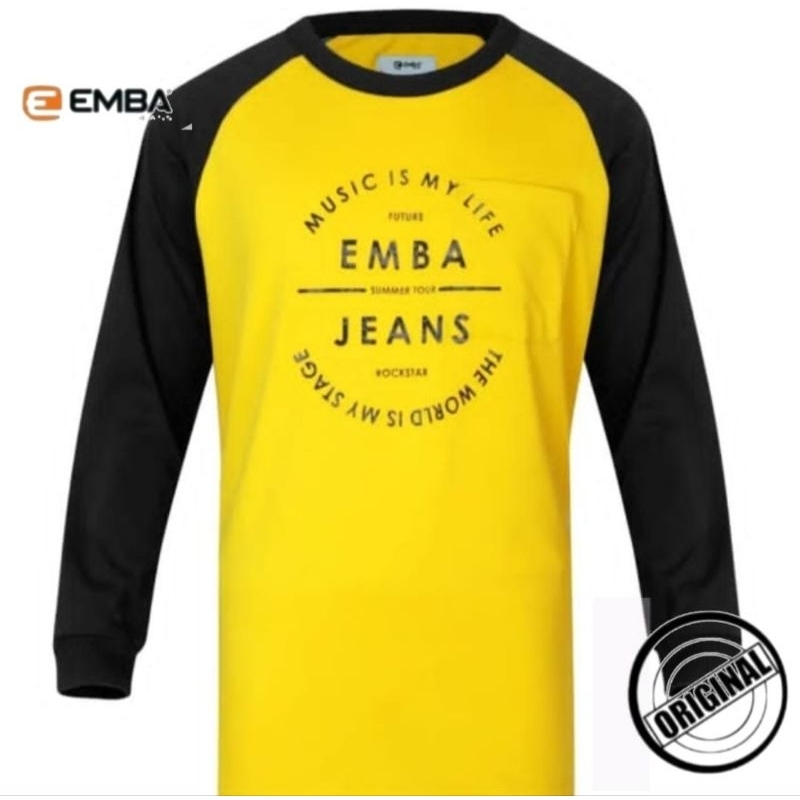 Kaos Pria Merk Emba Jeans