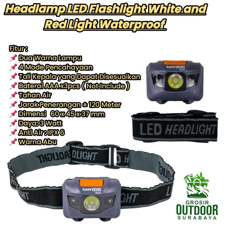 Headlamp art t12 waterproof ipx6 / Headlamp mitsuyama abu , headlamp zoom mitsuyama