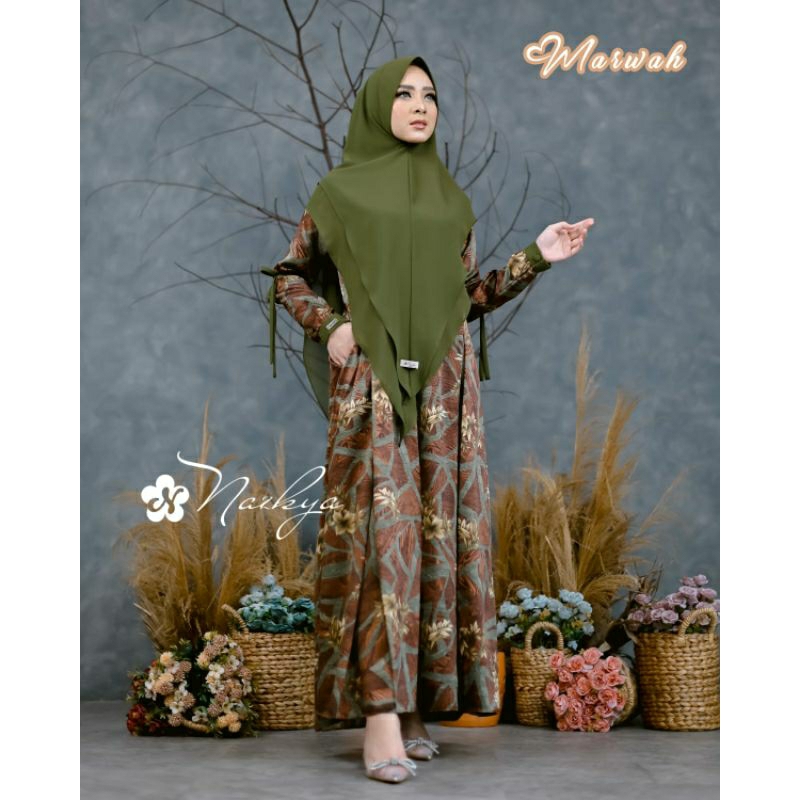 Marwah Set Syari ORi By Nazkya
