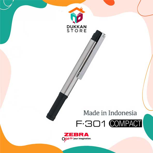 

Pulpen Zebra F-301 Compact - Pulpen F-301 Compact Zebra #zebra