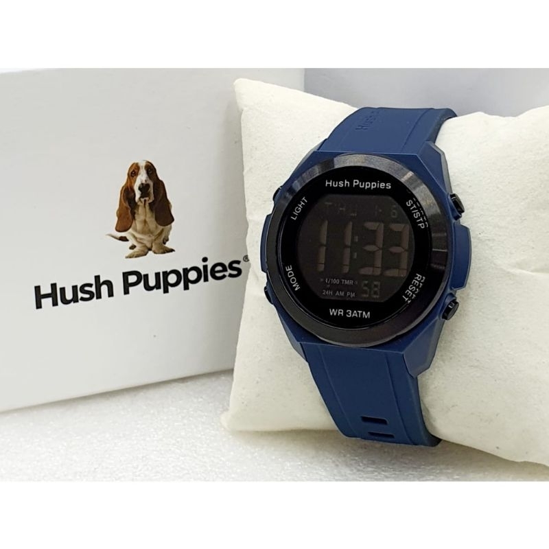 (BISA COD) Jam Tangan Wanita Digital /Fhasion Cewek HUSH PUPPIES  STRAP Rubber Termurah
