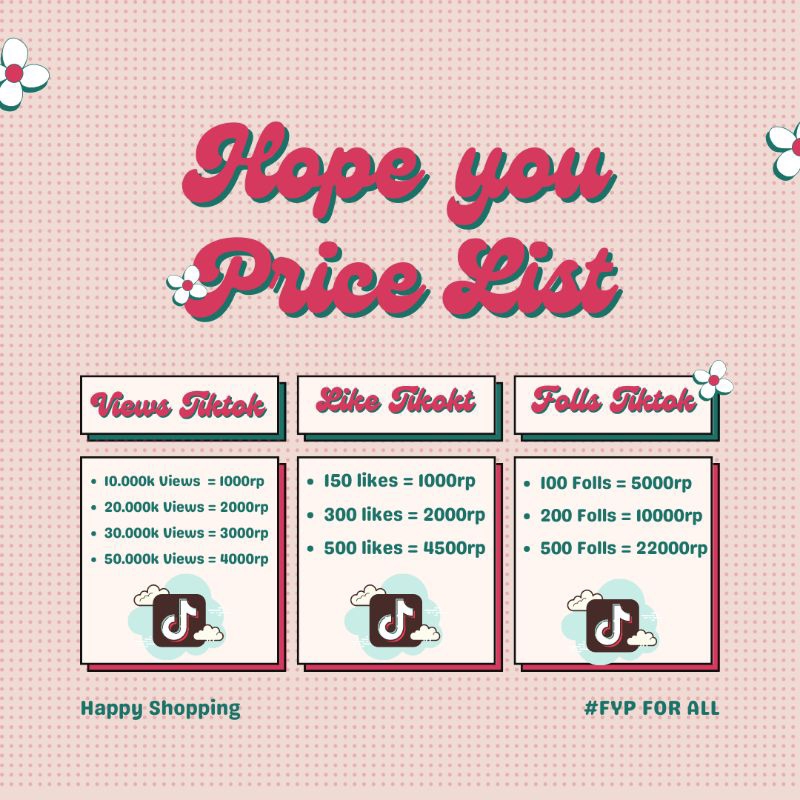 Views Tiktok | Fyp For All | Views Tiktok Termurah