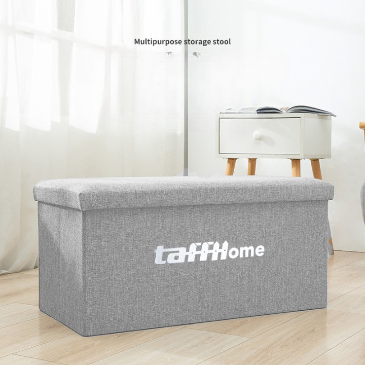 TaffHOME Sofa Kotak Penyimpanan Barang Foldable Storage 76 x38 x38 cm - L1705