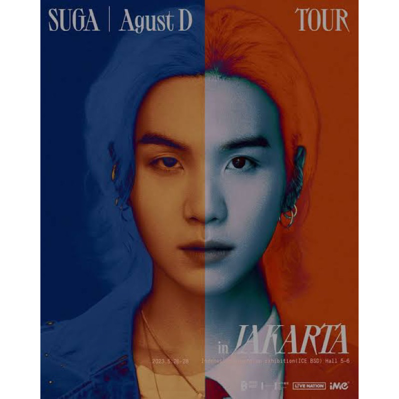 TIKET KONSER SUGA AGUSD CAT2B DAY 1 QN8XX