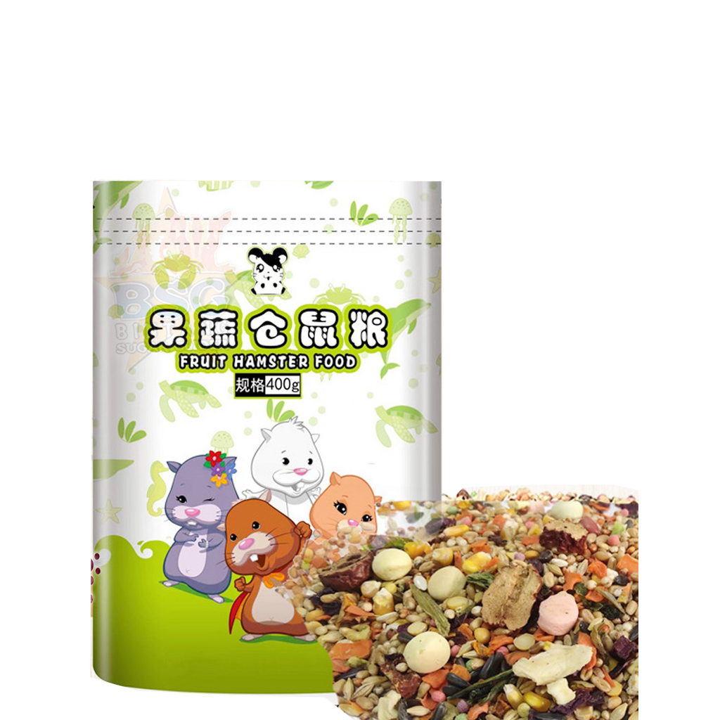 Makanan Hamster Komplit Hamster Food Natural 400g FEFARM