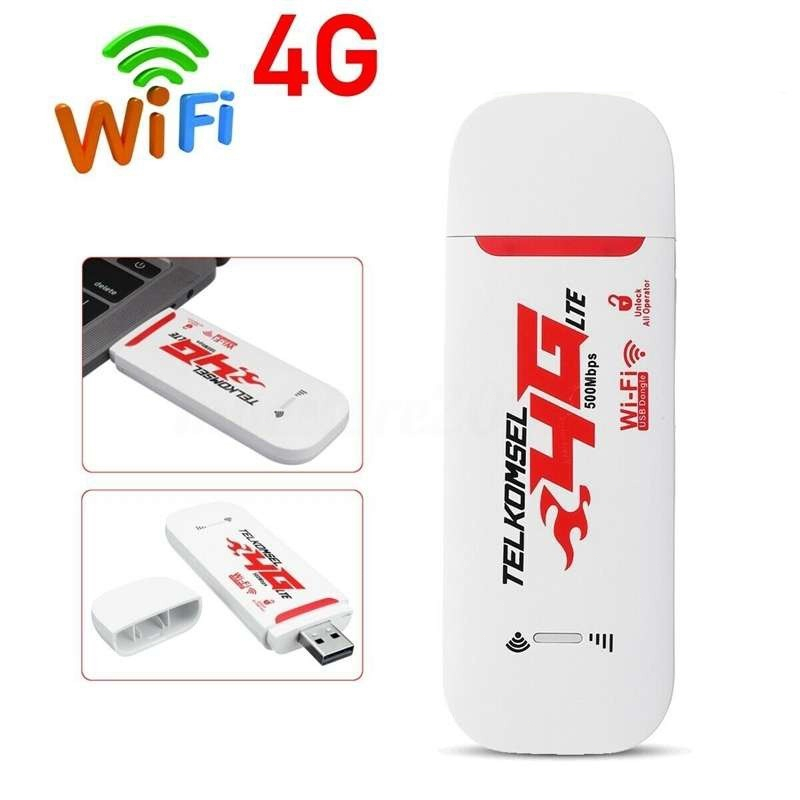 [Ready] Modem WIFI 4G All Operator 500Mbps 150Mbps Modem USB Modem Mifi Travel USB Mobile WIFI Pocket Wifi