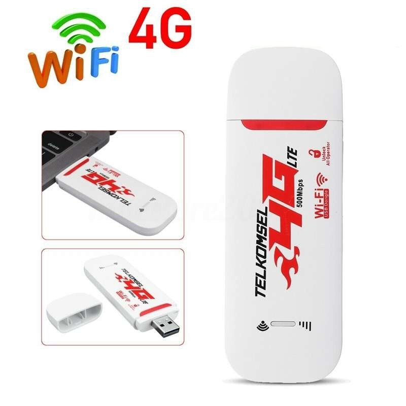 [Ready] Modem WIFI 4G All Operator 500Mbps 150Mbps Modem USB Modem Mifi Travel USB Mobile WIFI Pocke