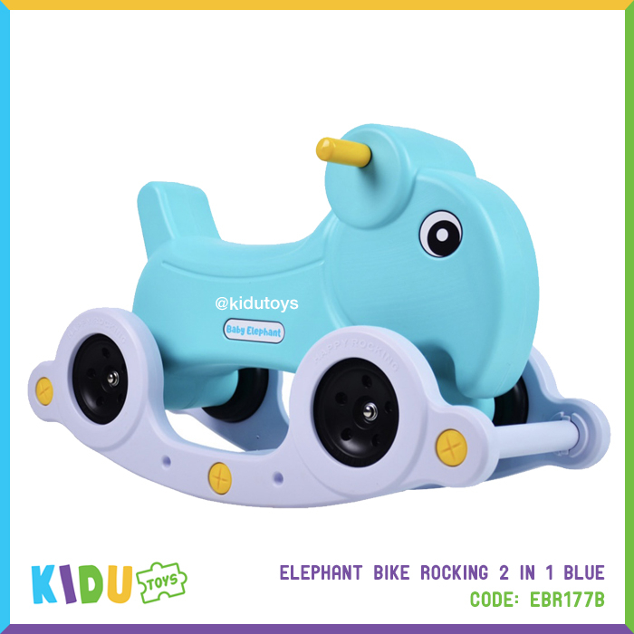 Mainan Sepeda Anak Baby Elephant Balance Bike 178 Kidu Toys