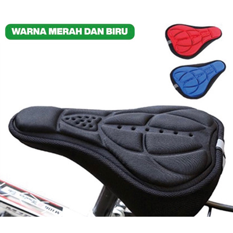 cover sadel sepeda / cover jok sepeda / sarung jok sepeda busa / cover sarung jok