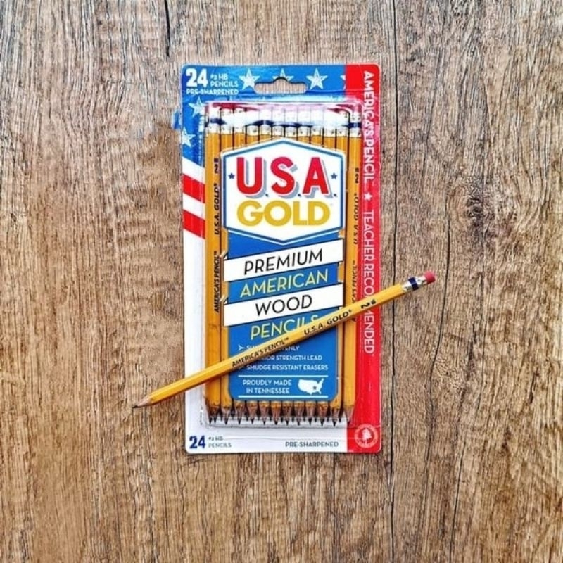 

PENSIL HB 2 GOLD PREMIUM || PENSIL FABER CASTELL