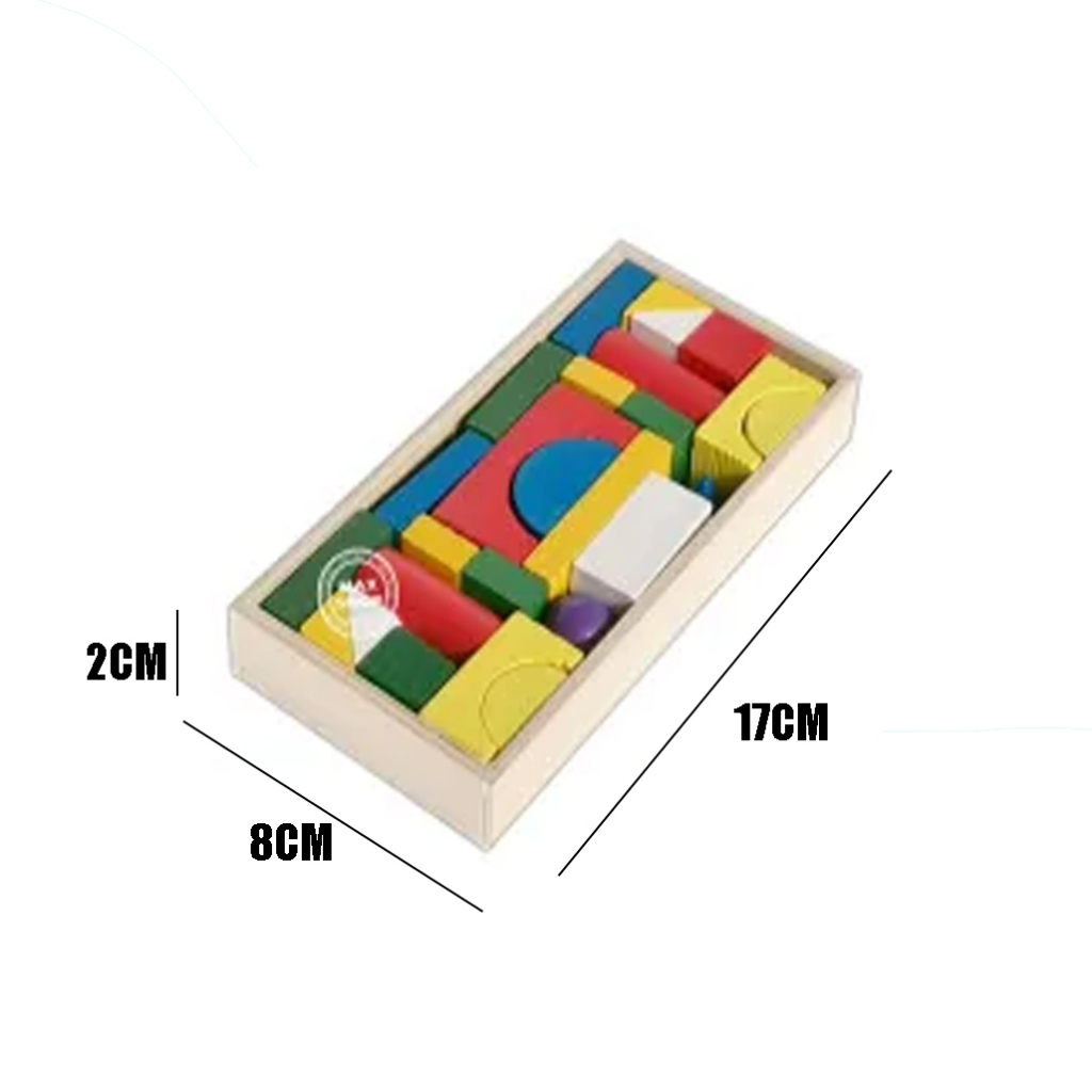 Mainan Edukatif Anak Puzzle/ Mainan Edukasi Anak Block Kayu 3173A