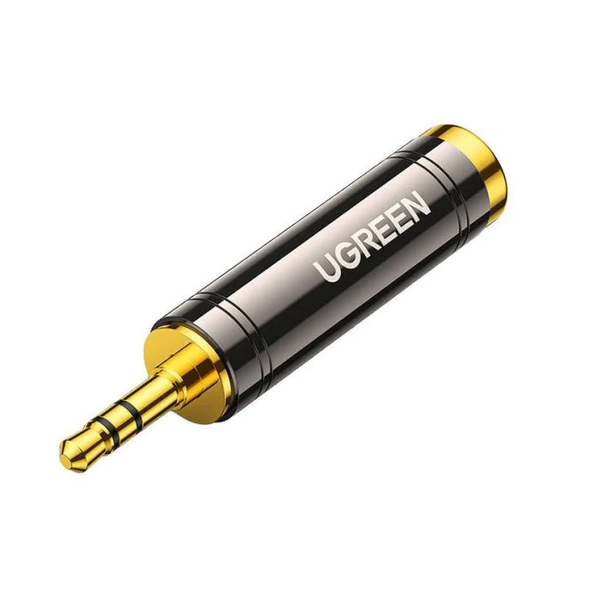 Konverter UGreen 60711 Audio Jack 3.5mm Male to 6.5mm Female - 60711