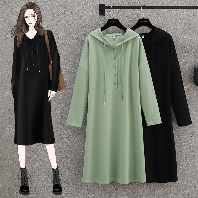 Dress Hoodie /Dress import Wanita /Dress Wanita Musim Semi