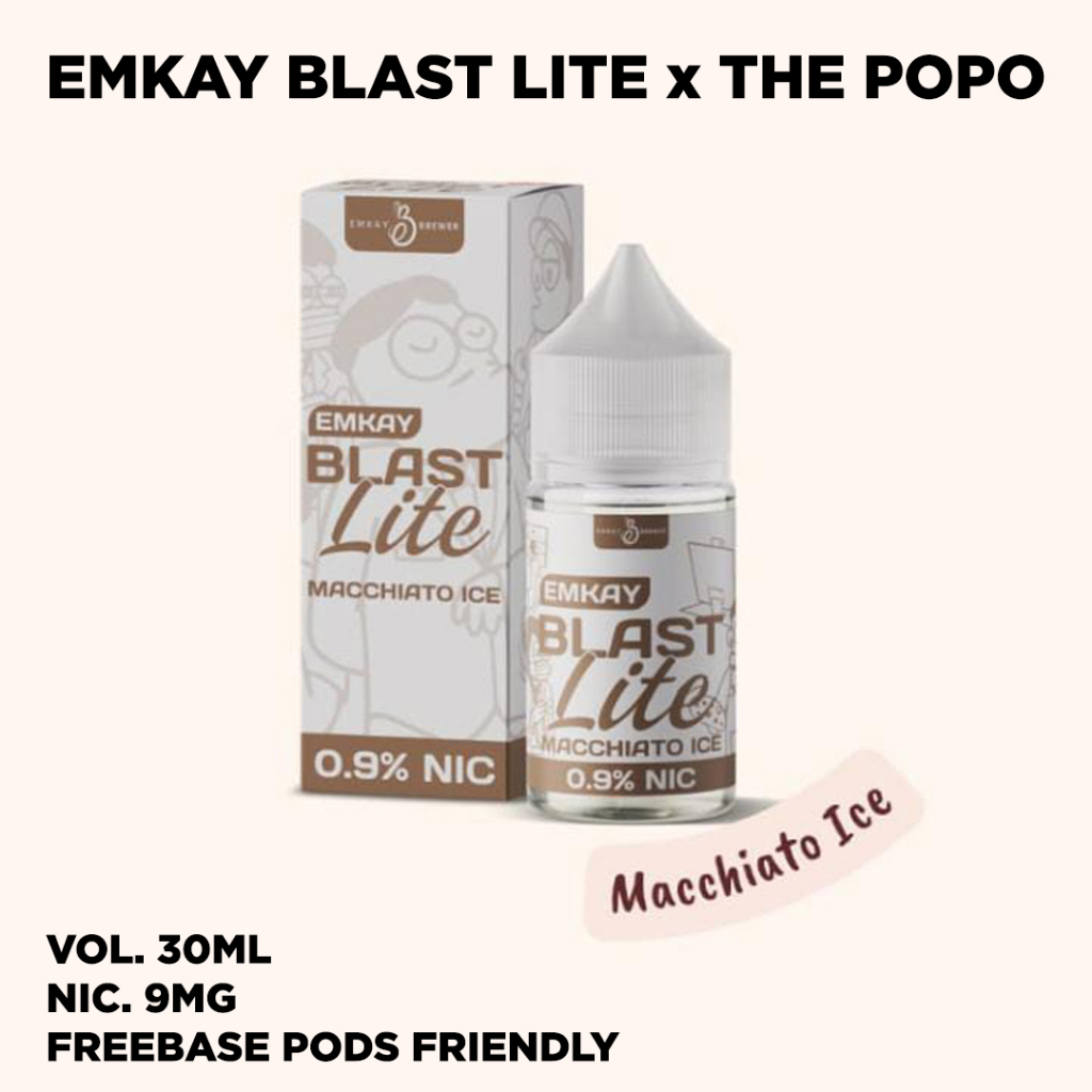 LIQUID EMKAY BLAST LITE MACCHIATO ICE 30ML 9MG