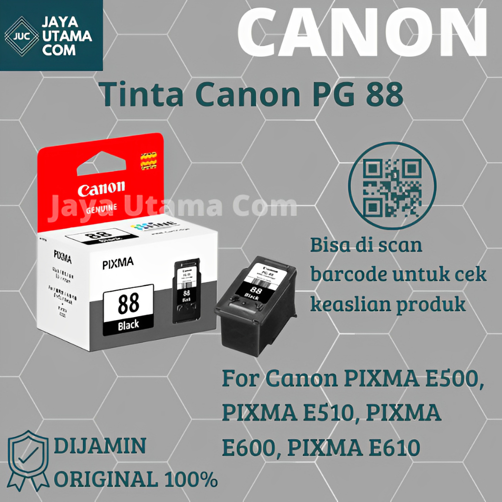 Tinta Canon PG 88 Black Cartridge ORIGINAL