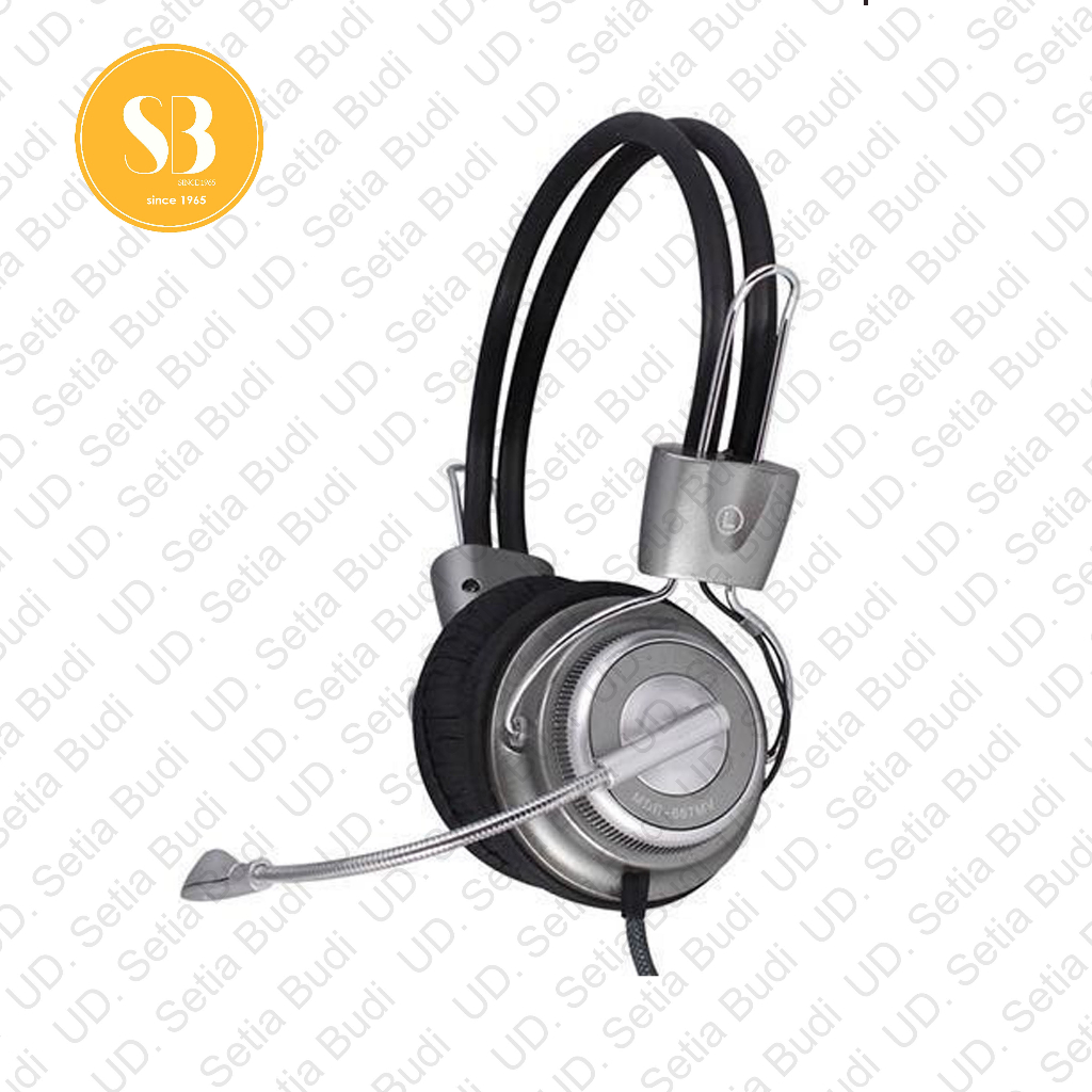 Headset PC Stereo Sony MDR-667SP Earphone Headphone Asli Jepang