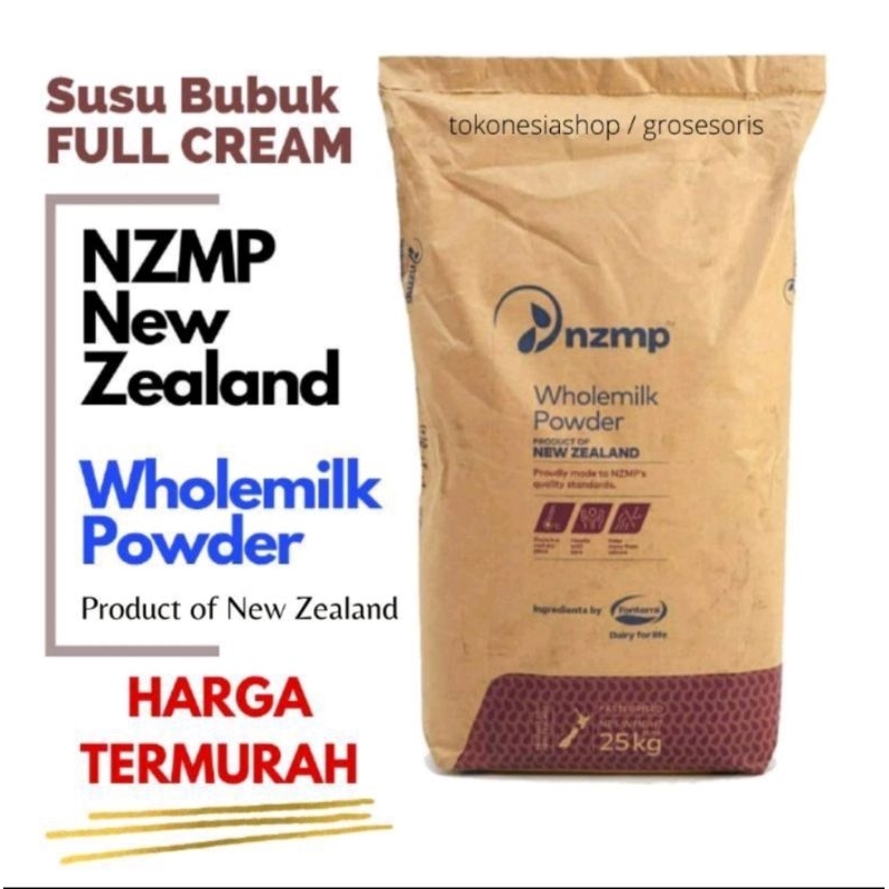 

500 Gram Susu Bubuk Original Full Krim NZMP - Wholemilk Powder By Fonterra