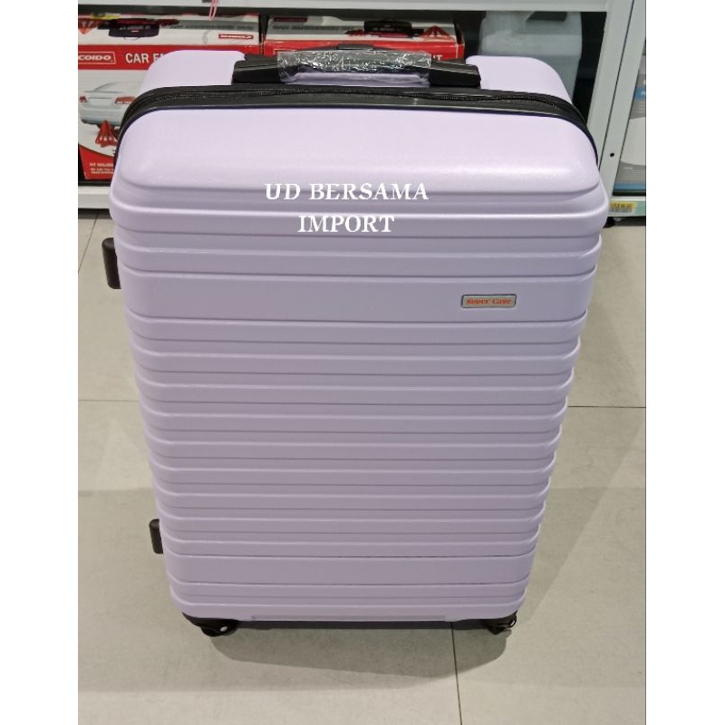 SUPERCASE Koper 24Inc Sour Belt 4 Roda/Luggage Ungu