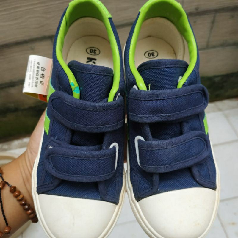 SALE JUAL RUGI KMS7 Hijau 30 STOK LAMA Titipan Toko Sepatu Anak