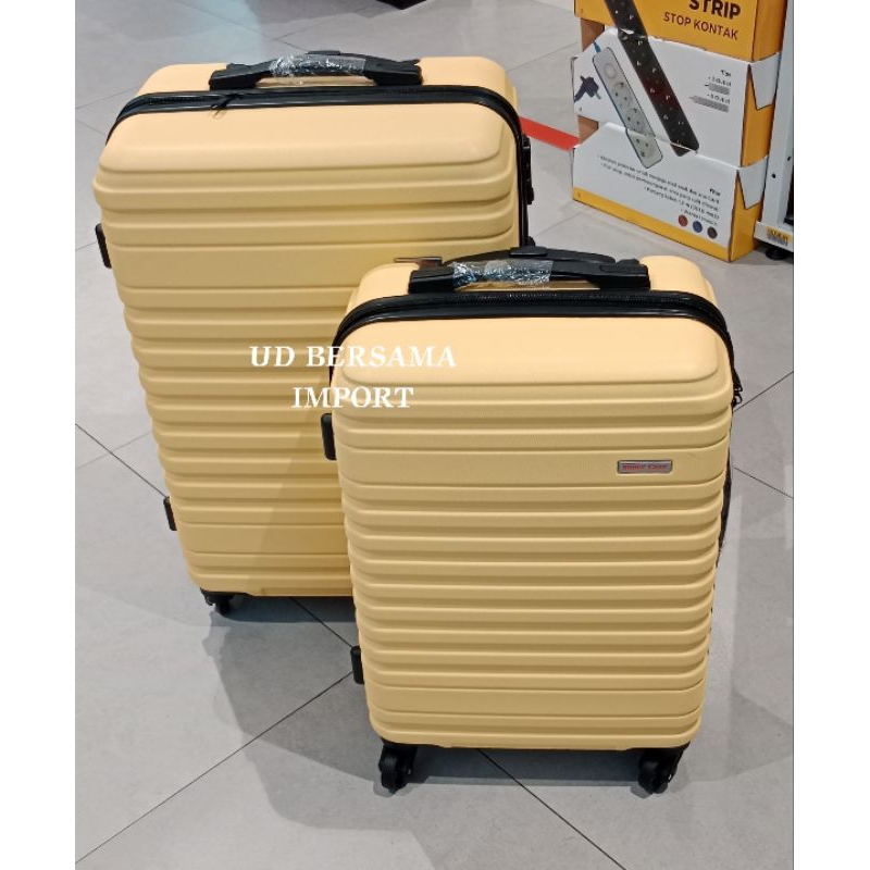 SUPERCASE Koper 20Inc Sour Belt 4 Roda/Luggage Kuning