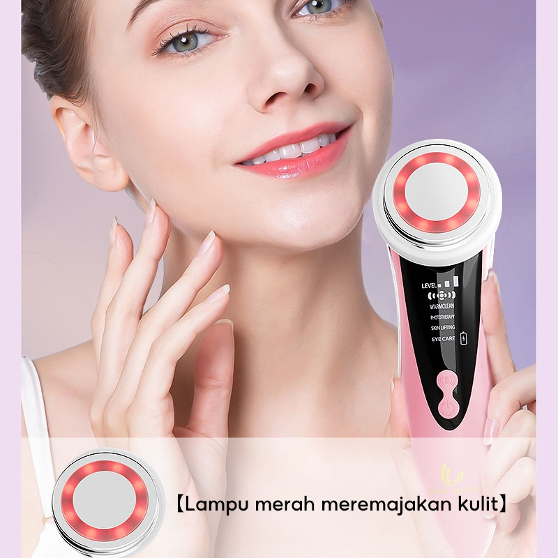 MAANGE Alat Setrika Wajah-Pemijat Perawatan Wajah Anti Aging Facial Recharge USB Premium1336