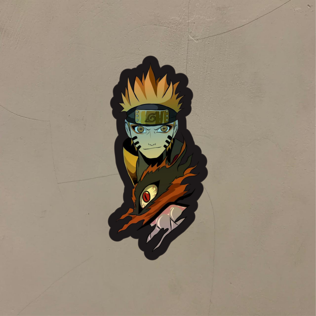 

Stiker Anime Hologram Naruto x Kurama Naruto Shipuden Case Hp dan Laptop 7 Cm