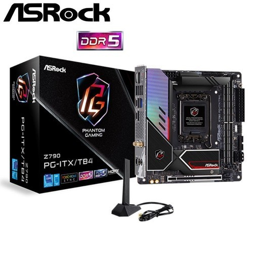 ASROCK Z790 PG-ITX/TB4 | Intel Z790 LGA 1700 DDR5 Mini-ITX