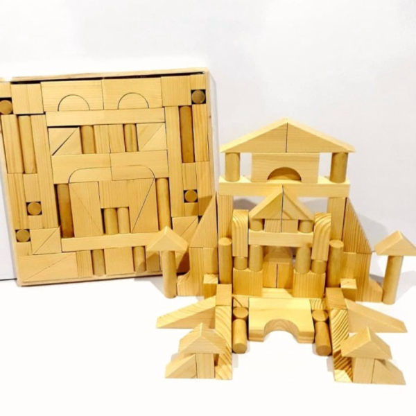 

Dijual Mainan Edukasi Anak DIY SHAPE BLOCK NATURAL MONTESSORI 64pcs Murah