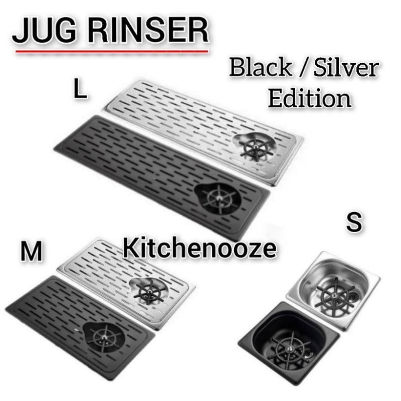 Long Jug Rinser Pitcher Rinser I Glass Washer Hardened Stainless Steel
