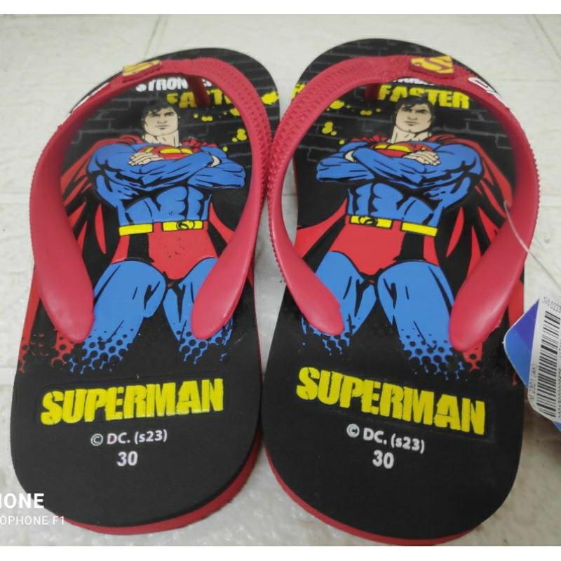 SANDAL ANDO ANAK SPM 2301 karakter superman 28-37 Rp 79900-82900