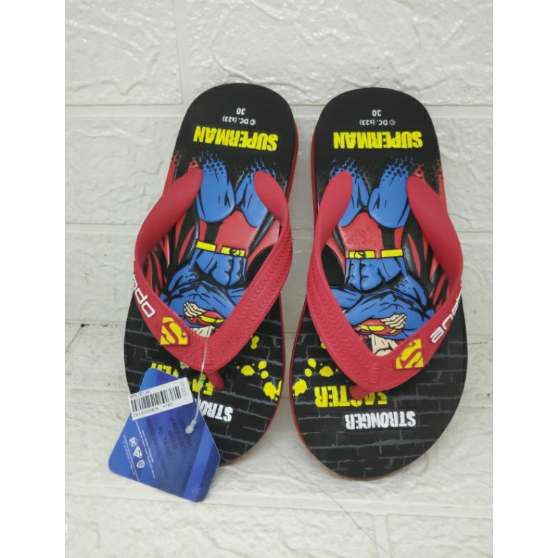 SANDAL ANDO ANAK SPM 2301 karakter superman 28-37 Rp 79900-82900