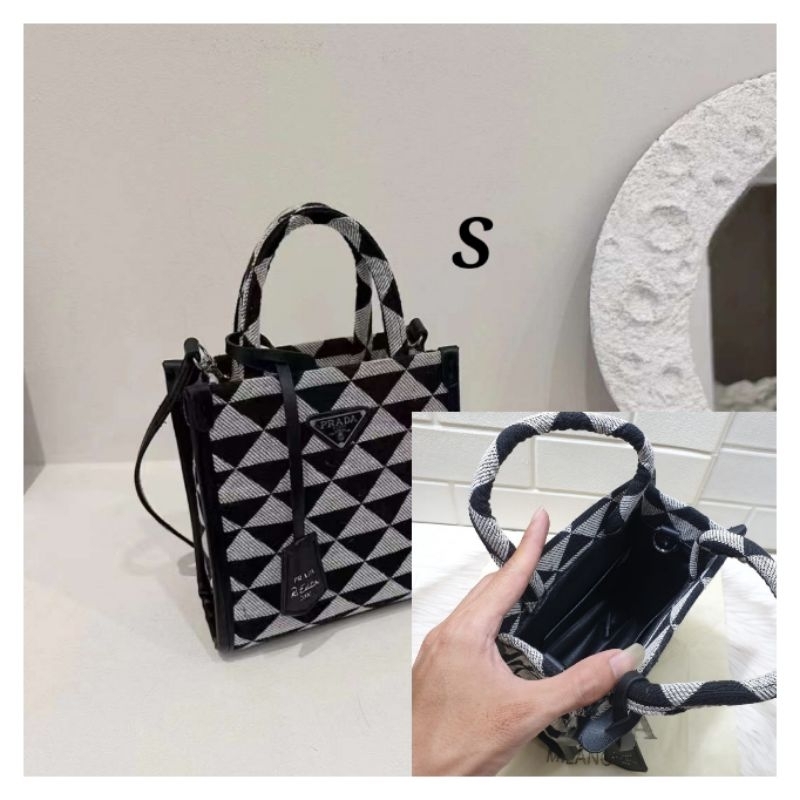 Tas tote prda import / tote bag prd import